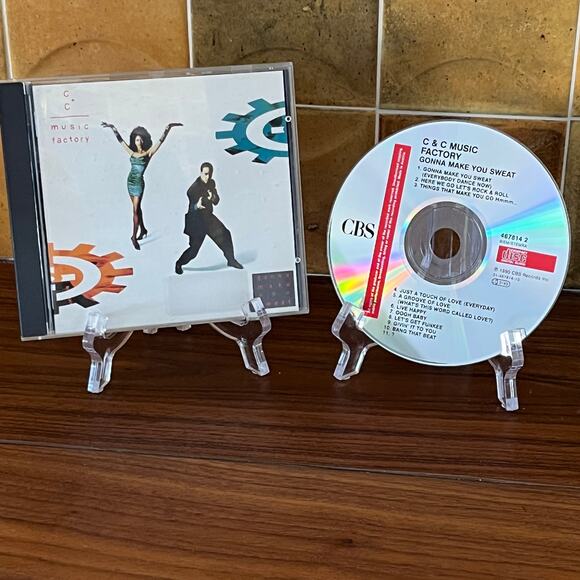 C+C Music Factory Gonna Make You Sweat CD 1990 CBS 4678142 - Picture 2 of 11